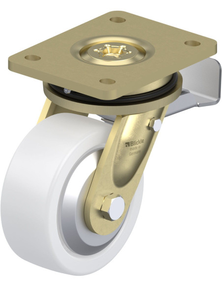 LS-SPO 127K-ST-FA pasukamas ratukas su stabdžiais