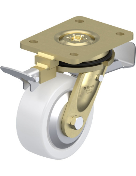 LS-SPO 127K-ST-FA-RI4 pasukamas ratukas su stabdžiais