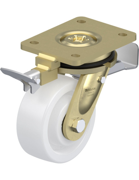 LS-SPO 127K-ST-RI4 pasukamas ratukas su stabdžiais