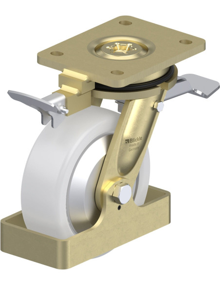 LS-SPO 150G-ST-FA-RI4-FS pasukamas ratukas su stabdžiais