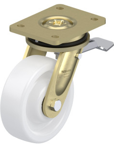 LS-SPO 150K-ST sintetinis pasukamas ratukas su stabdžiais