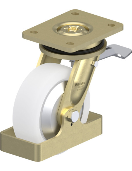 LS-SPO 150K-ST-FA-FS pasukamas ratukas su stabdžiais