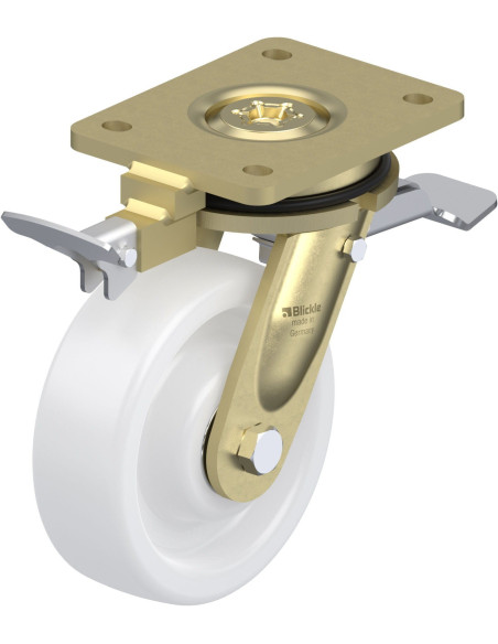 LS-SPO 150K-ST-RI4 pasukamas ratukas su stabdžiais