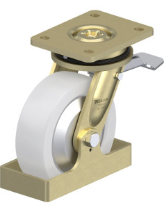 LS-SPO 160G-ST-FA-FS pasukamas ratukas su stabdžiais