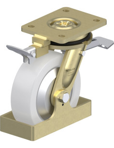 LS-SPO 160G-ST-FA-RI4-FS pasukamas ratukas su stabdžiais