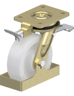 LS-SPO 160G-ST-RI4-FS pasukamas ratukas su stabdžiais