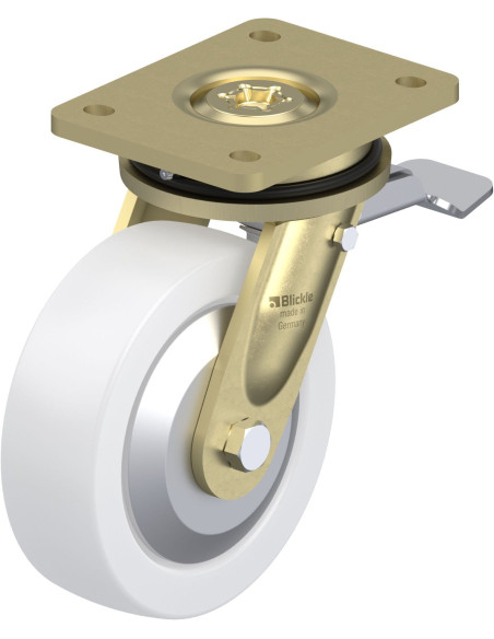 LS-SPO 160K-ST-FA pasukamas ratukas su stabdžiais