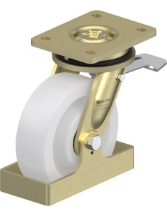 LS-SPO 160K-ST-FS pasukamas ratukas su stabdžiais