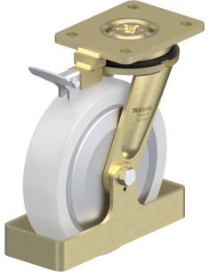 LS-SPO 200G-FA-RI4-FS pasukamas ratukas su stabdžiais