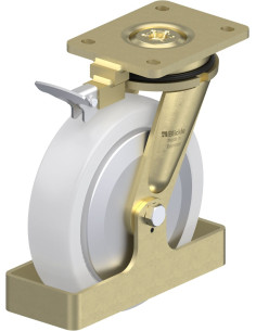 LS-SPO 200K-FA-RI4-FS pasukamas ratukas su stabdžiais