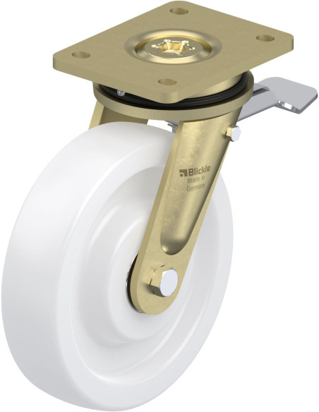 LS-SPO 200K-ST pasukamas ratukas su stabdžiais