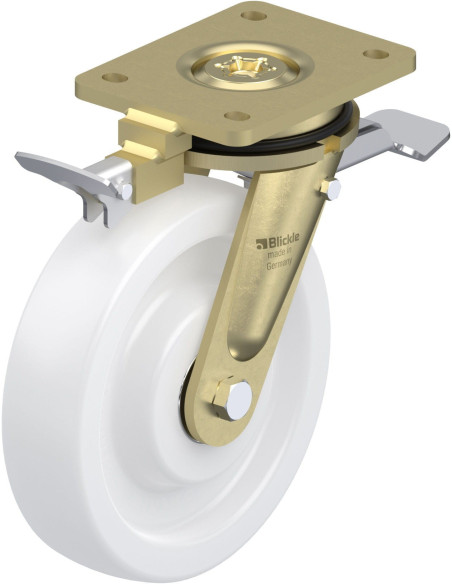 LS-SPO 200K-ST-RI4 sintetinis ratukas su stabdžiais