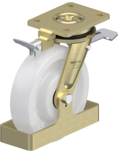 LS-SPO 200K-ST-RI4-FS pasukamas ratukas su stabdžiais