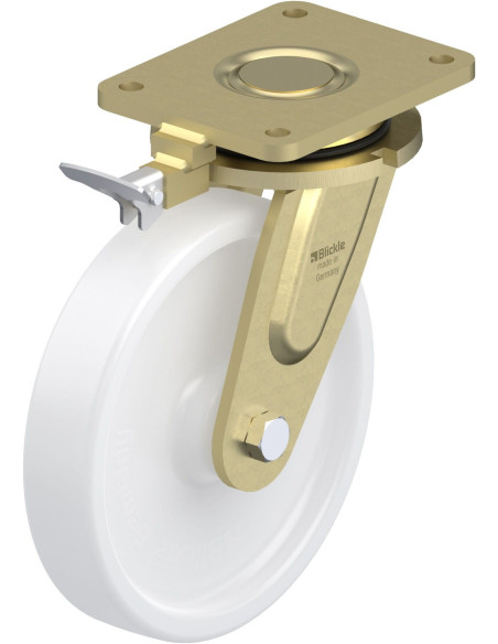 LS-SPO 251G-RI4 pasukamas ratukas su stabdžiais