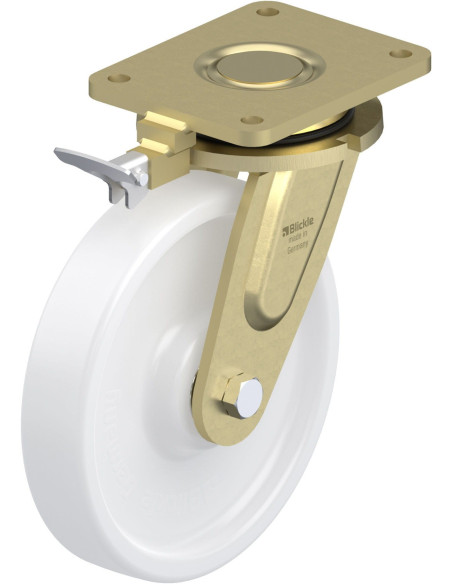 LS-SPO 251K-RI4 - Sintetinis pasukamas ratukas su stabdžiais