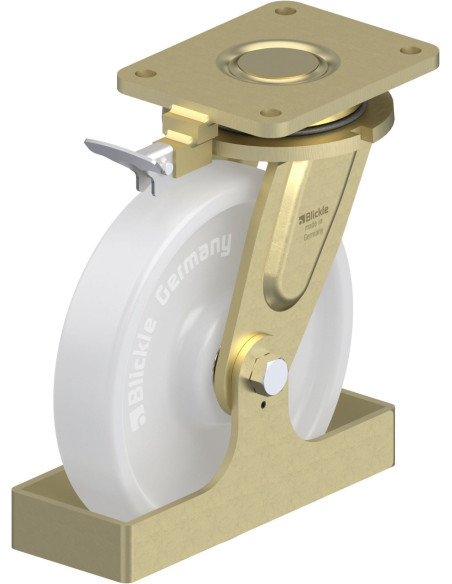 LS-SPO 251K-RI4-FS pasukamas ratukas su stabdžiais