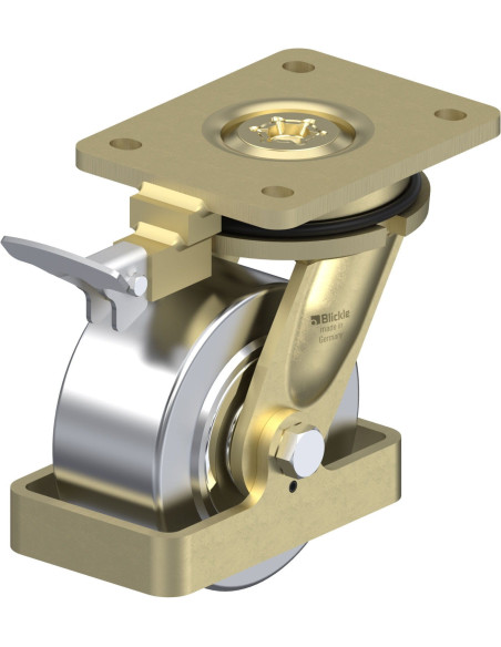 LS-SVS 127K-RI4-FS pasukamas ratukas su stabdžiais