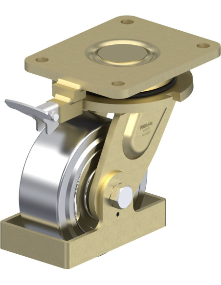 LS-SVS 150K-35-RI4-FS pasukamas ratukas su stabdžiais