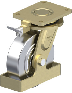 LS-SVS 201K-RI4-FS pasukamas ratukas su stabdžiais