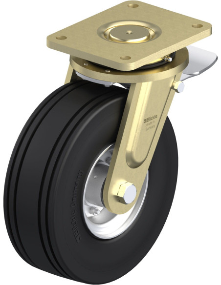 LS-VLE 250K-ST pasukamas ratukas su stabdžiais