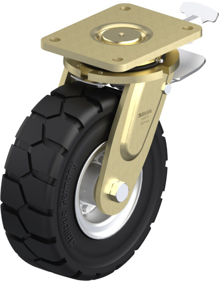 LS-VLE 257K-ST-RI4 pasukamas ratukas su stabdžiais