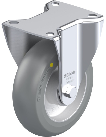 B-ALTH 125K-AS-CO antistatinis poliuretaninis ratukas 125 mm