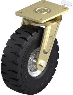 LS-VLE 312K-RI4 pasukamas ratukas su stabdžiais