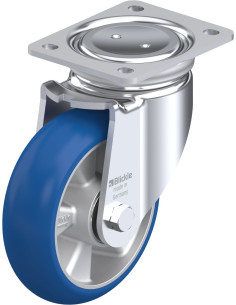 Poliuretano pasukamas ratukas LUH-ALBS 160K-CO, 160 mm