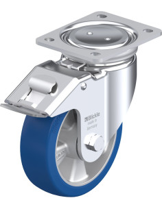 LUH-ALBS 160K-FI poliuretano ratukas su stabdžiais