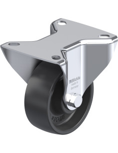 B-PP 80R fiksuotas ratukas, poliamidas/polipropilenas, 80 mm