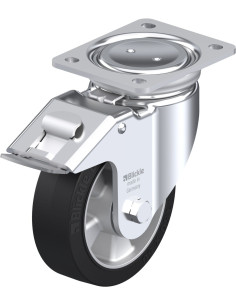 LUH-ALEV 150K-FI - pasukamas ratukas su stabdžiais, 150 mm