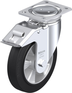 LUH-ALEV 200K-FI - pasukamas ratukas su stabdžiais, 200 mm