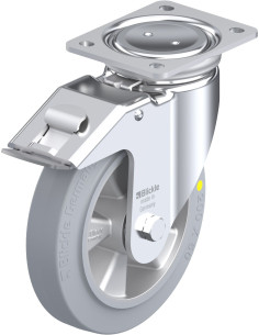 Antistatinis ratukas LUH-ALEV 200K-FI-SG-AS su stabdžiais