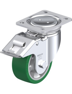 LUH-ALST 127K-FI poliuretano ratukas su stabdžiais