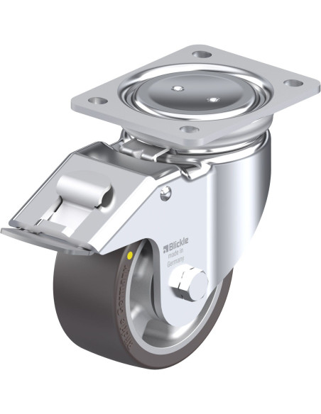 LUH-ALST 127K-FI-AS antistatinis ratukas su stabdžiais