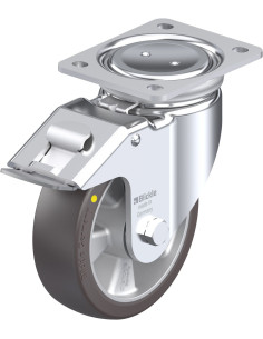 LUH-ALST 160K-FI-AS antistatinis ratukas su stabdžiais