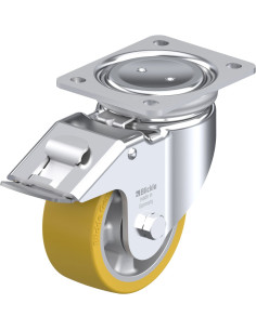 Pasukamas poliuretano ratukas su stabdžiais LUH-ALTH 127K-FI