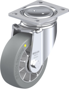 LUH-ALTH 152K-AS 150 mm antistatinis poliuretaninis ratukas