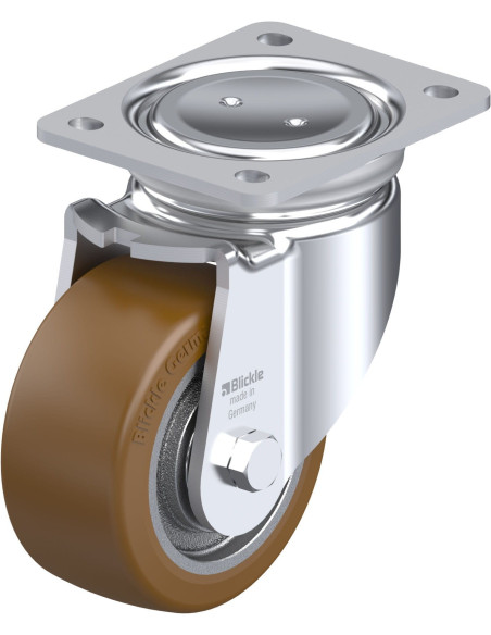 LUH-GB 128K poliuretano pasukamas ratukas 125 mm