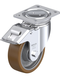 LUH-GB 150K-FI poliuretano ratukas su stabdžiais