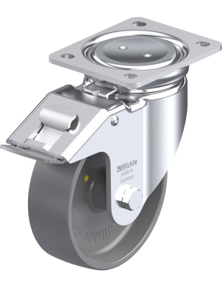 LUH-PO 150G-FI-ELS antistatinis ratukas su stabdžiais