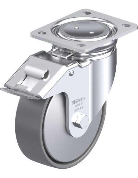 LUH-PO 160G-FI-ELS-FA antistatinis pasukamas ratukas su