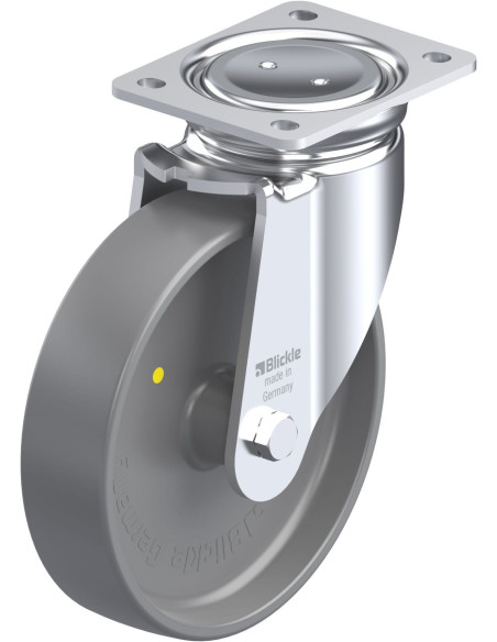 LUH-PO 200G-ELS antistatinis pasukamas ratukas 200 mm