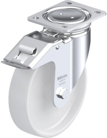 LUH-PO 200G-FI pasukamas ratukas su stabdžiais