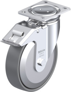 LUH-PO 200K-FI-ELS-FA antistatinis ratukas su stabdžiais