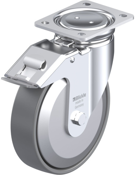 LUH-PO 200K-FI-ELS-FA antistatinis ratukas su stabdžiais