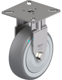 BPXA-TPA 75KFD fiksuotas guminis ratukas 75 mm