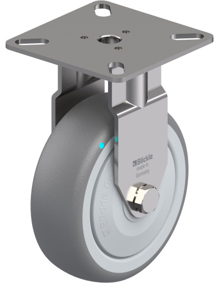 BPXA-TPA 75KFD fiksuotas guminis ratukas 75 mm