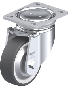 Pasukamas poliuretano ratukas LUH-POTH 125K-FA 125 mm