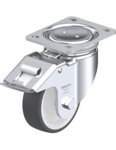 LUH-POTH 125K-FI poliuretano ratukas su stabdžiais